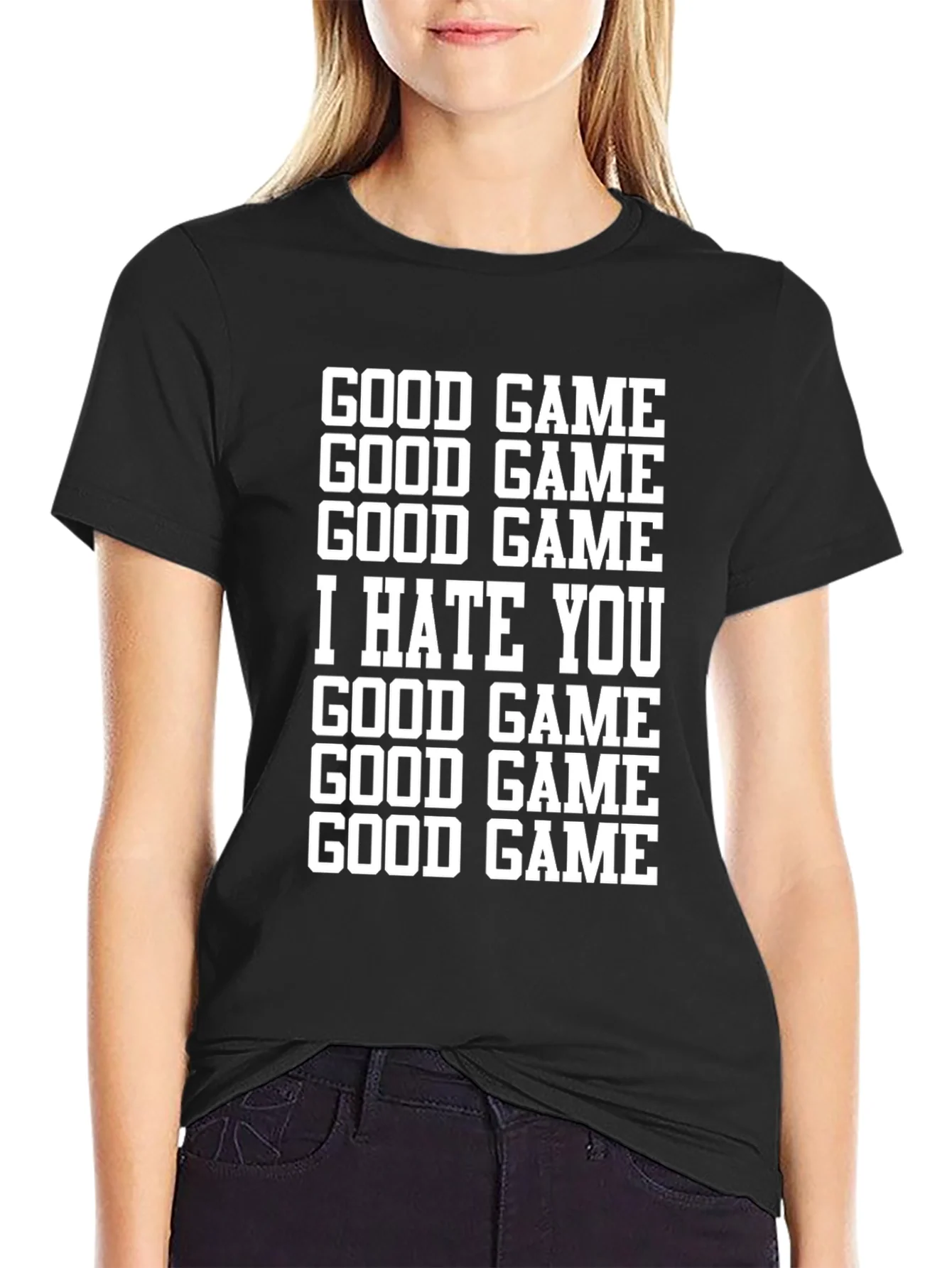 Good Game I Hate You T-Shirt - Funny Gamer Tee
