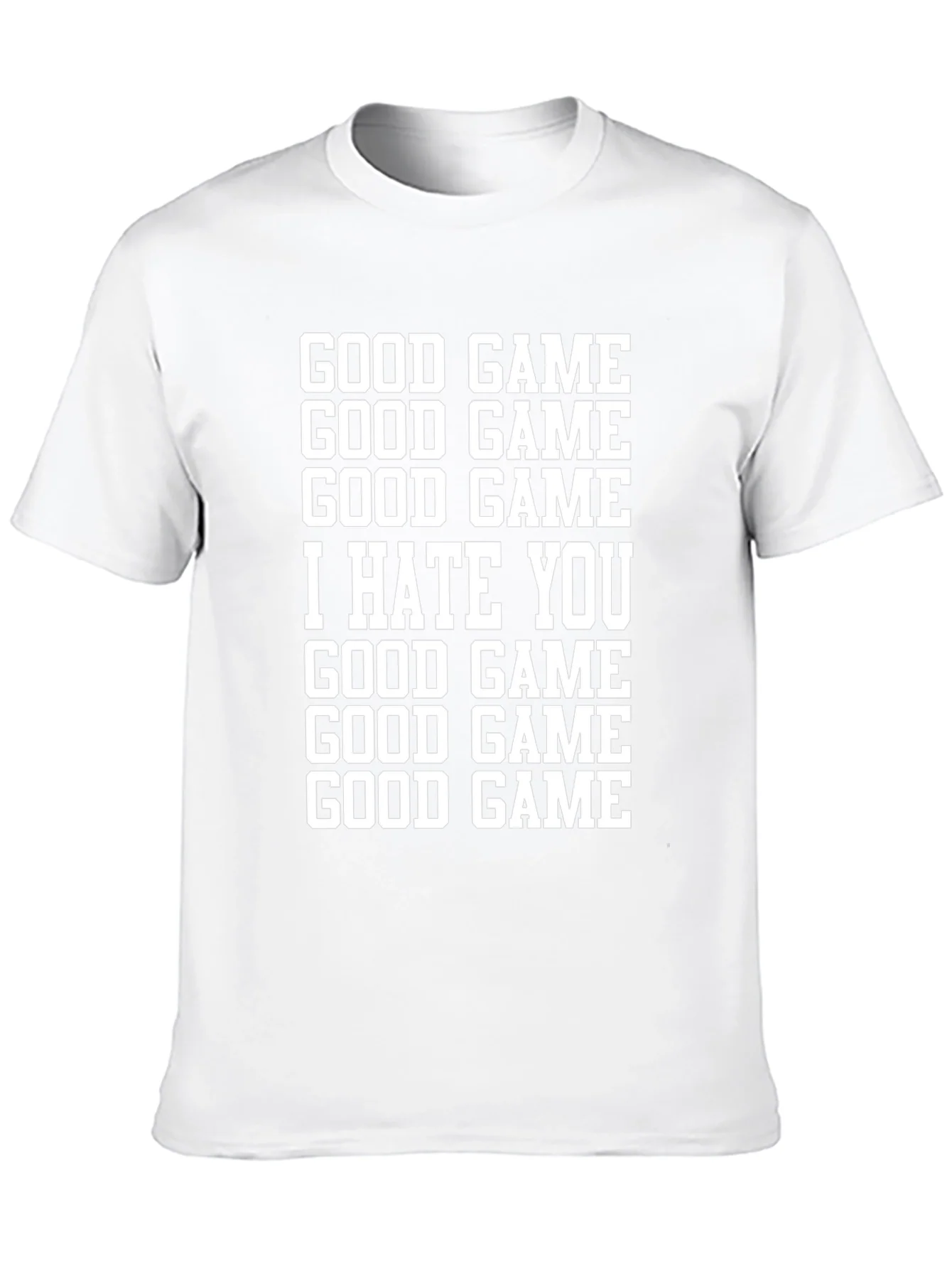 Good Game I Hate You T-Shirt - Funny Gamer Tee