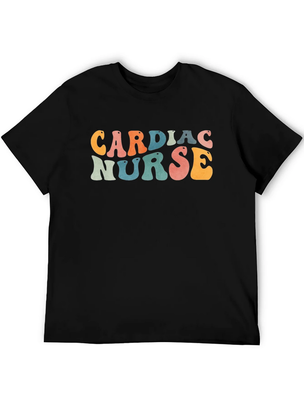 Cardiac Nurse Retro T-Shirt | Healthcare Apparel