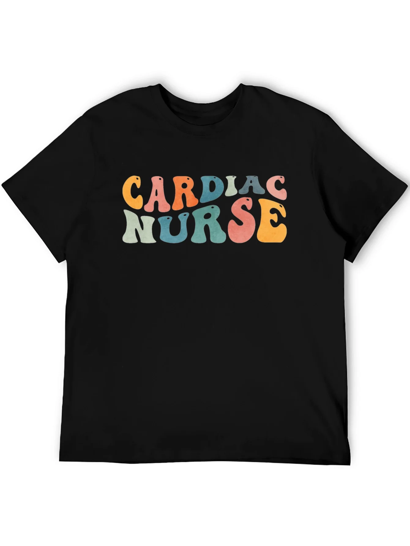 Cardiac Nurse Retro T-Shirt | Healthcare Apparel
