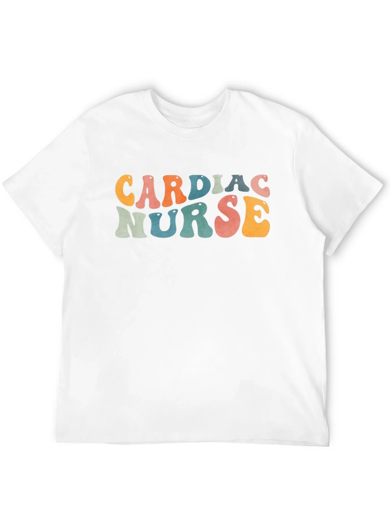 Cardiac Nurse Retro T-Shirt | Healthcare Apparel