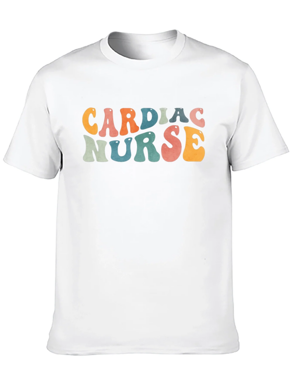 Cardiac Nurse Retro T-Shirt | Healthcare Apparel
