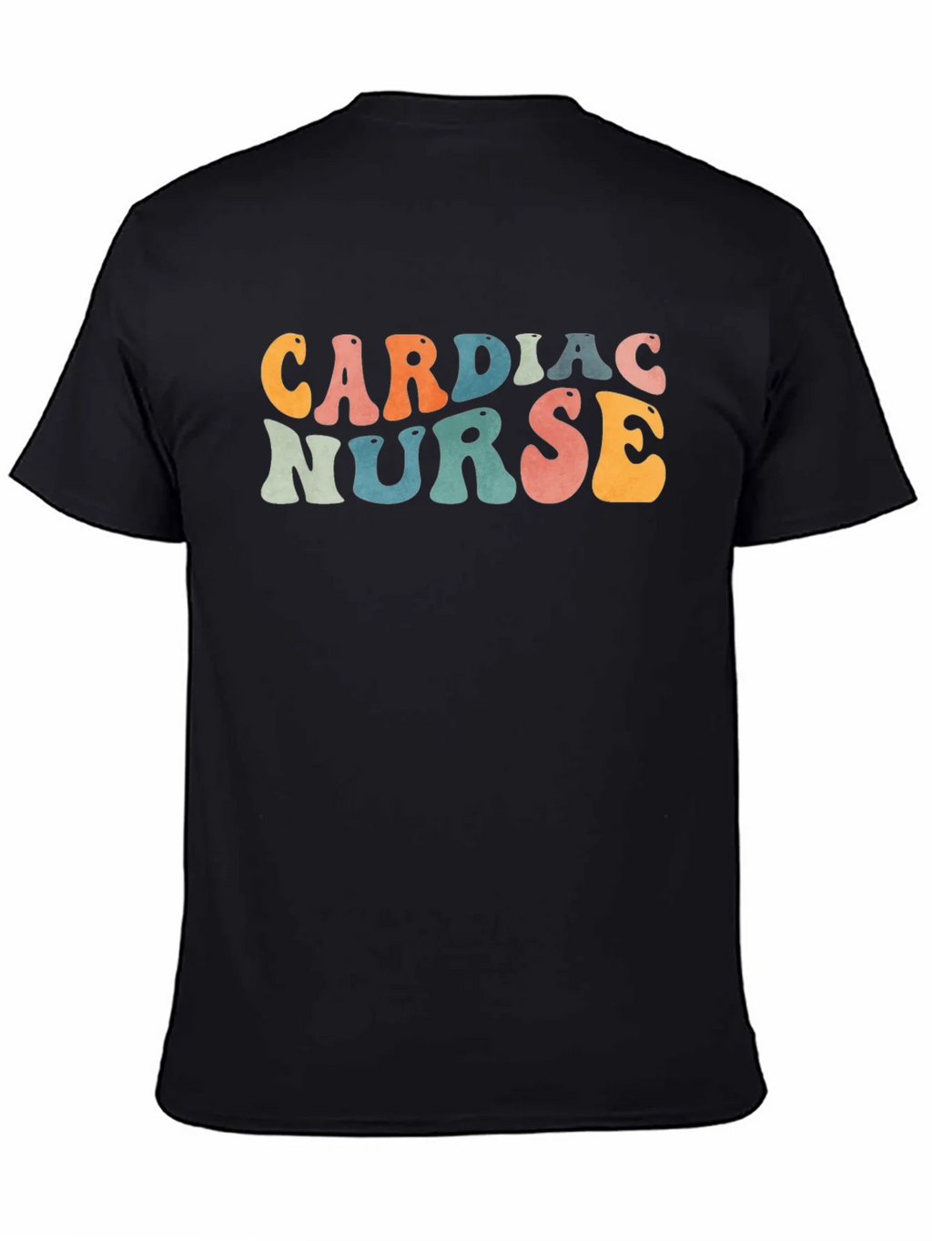 Cardiac Nurse Retro T-Shirt | Healthcare Apparel