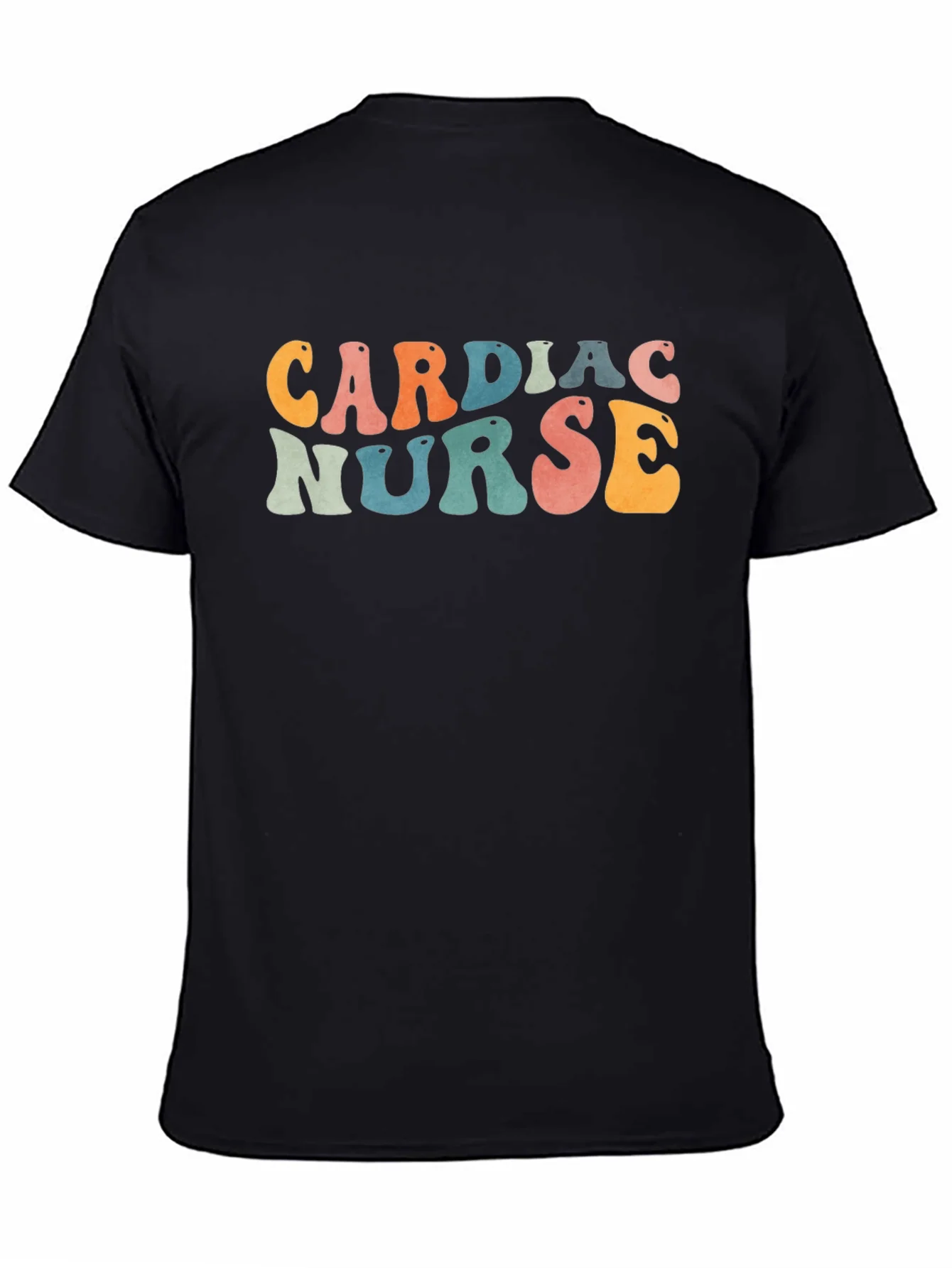 Cardiac Nurse Retro T-Shirt | Healthcare Apparel