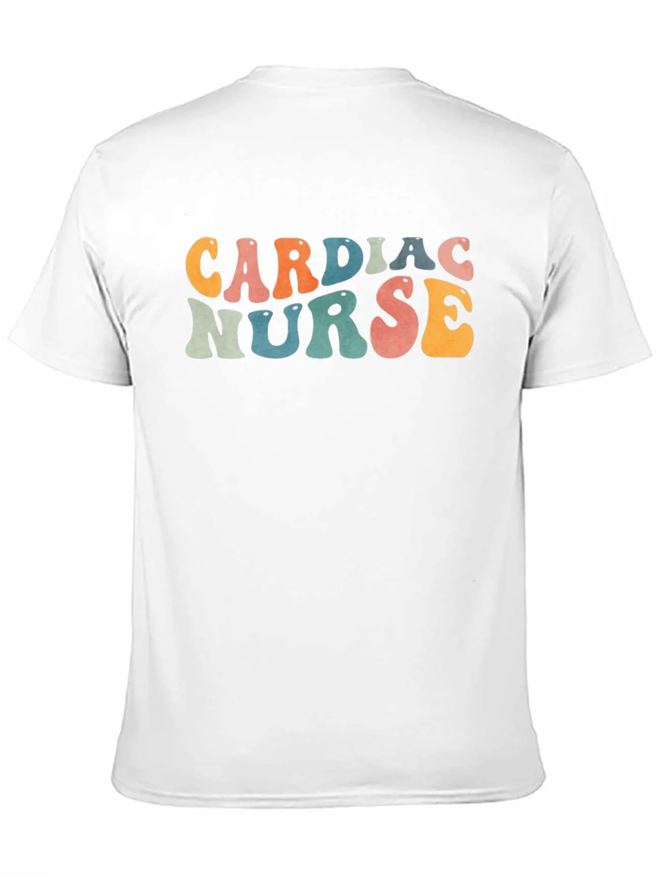 Cardiac Nurse Retro T-Shirt | Healthcare Apparel