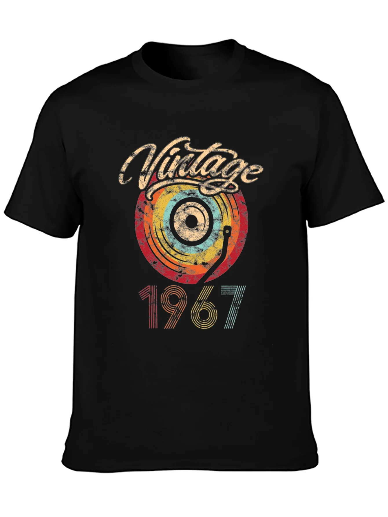 Vintage 1967 Retro Record Graphic Tee