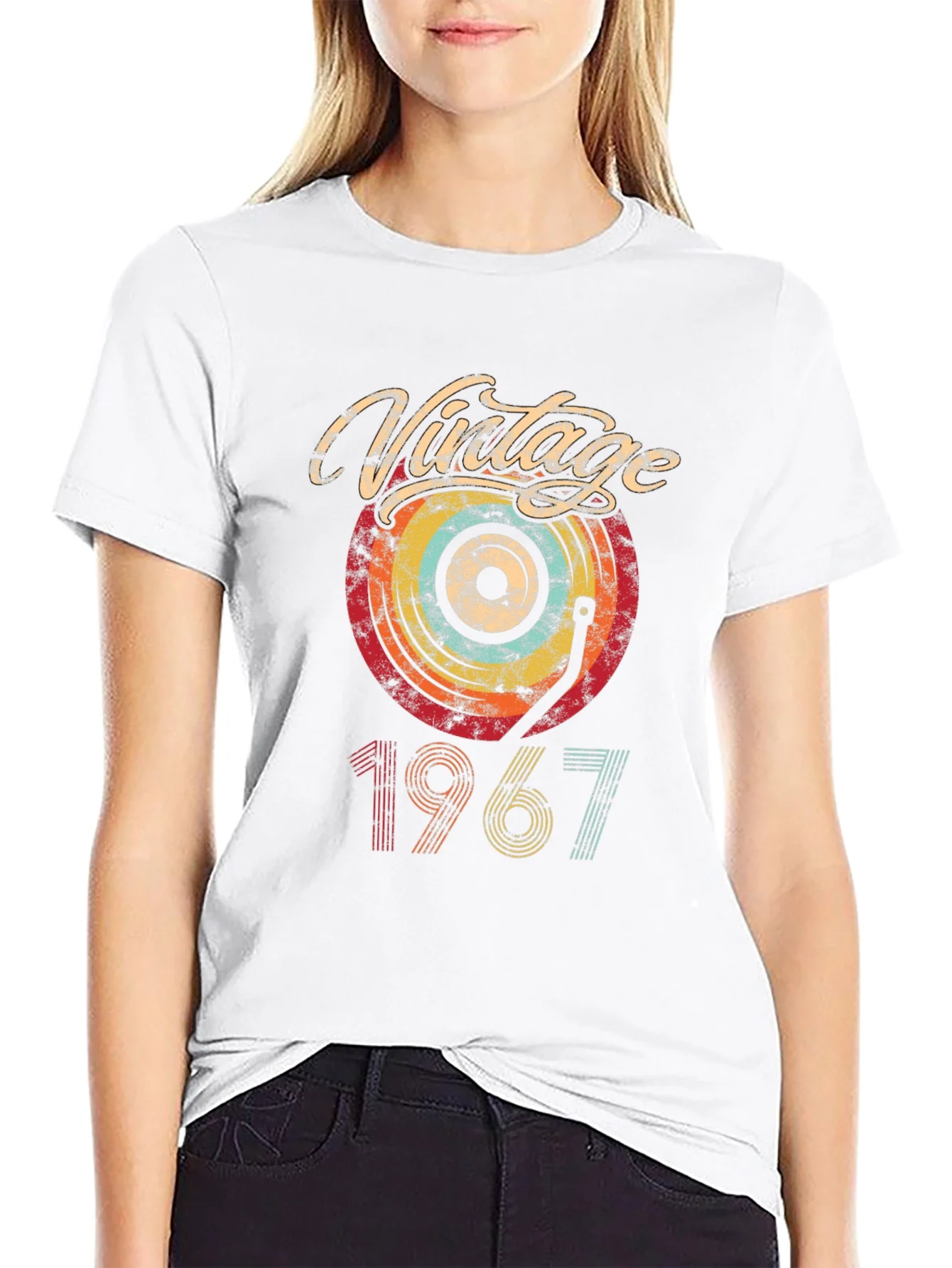 Vintage 1967 Retro Record Graphic Tee
