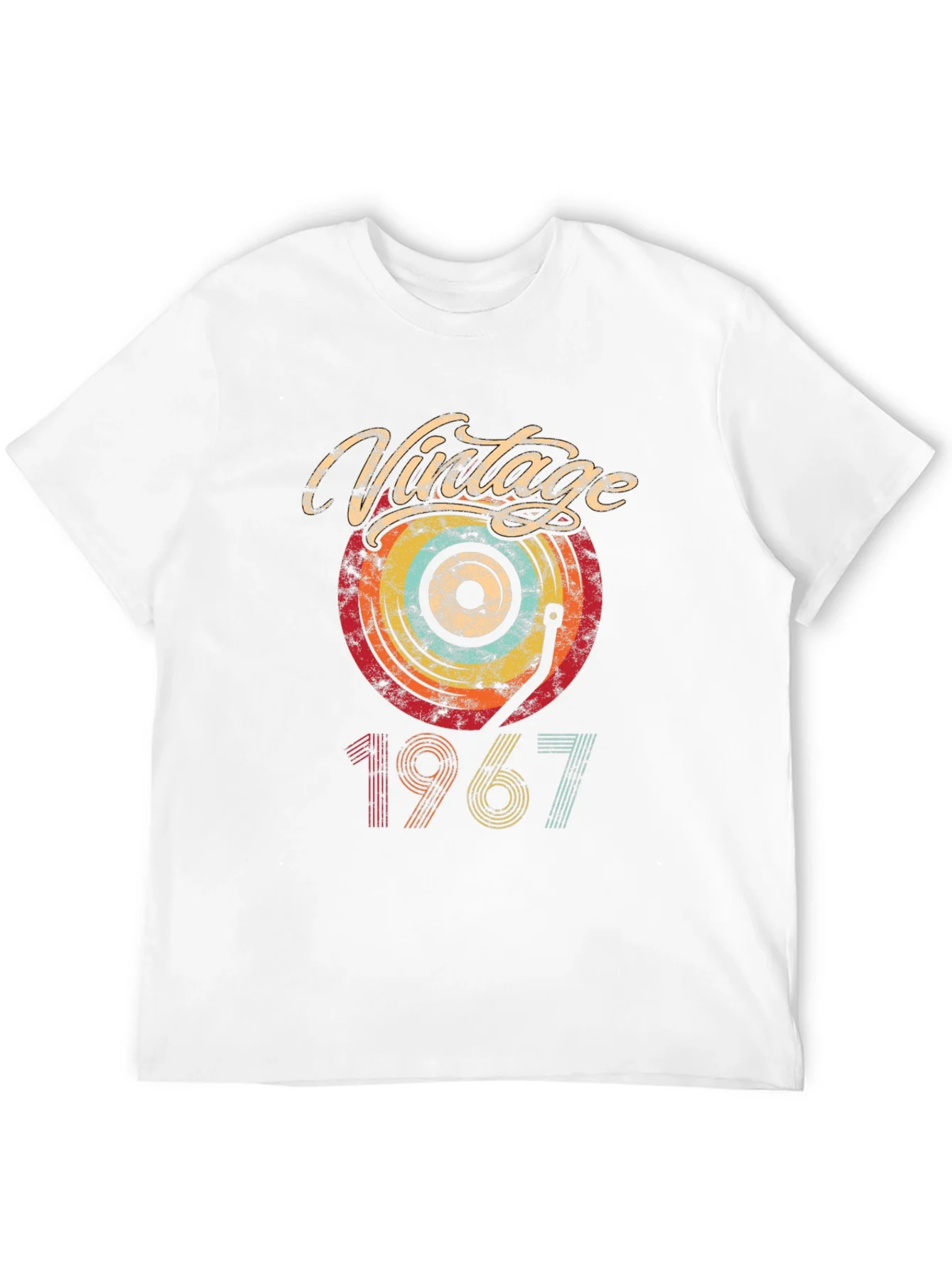 Vintage 1967 Retro Record Graphic Tee