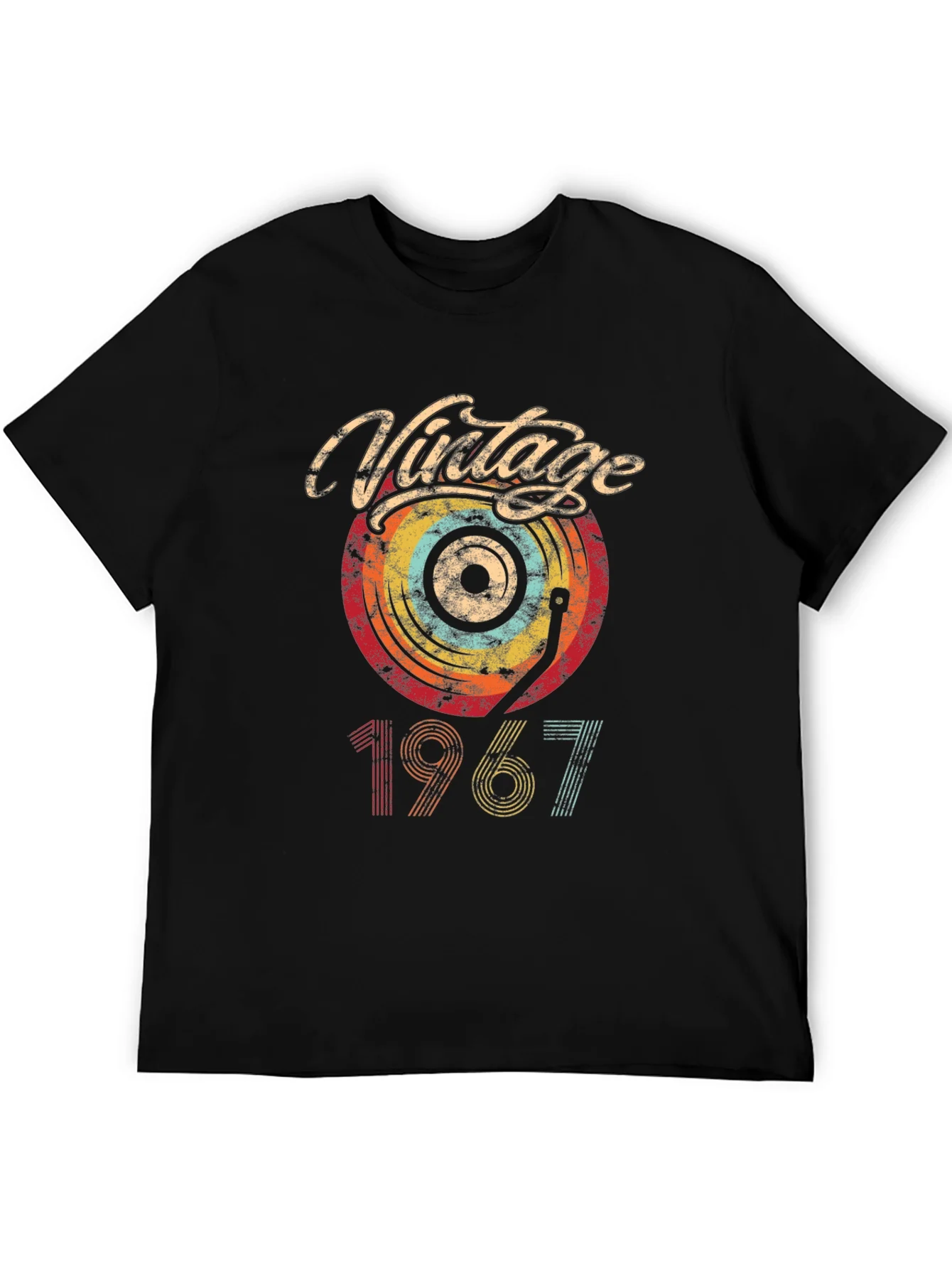 Vintage 1967 Retro Record Graphic Tee
