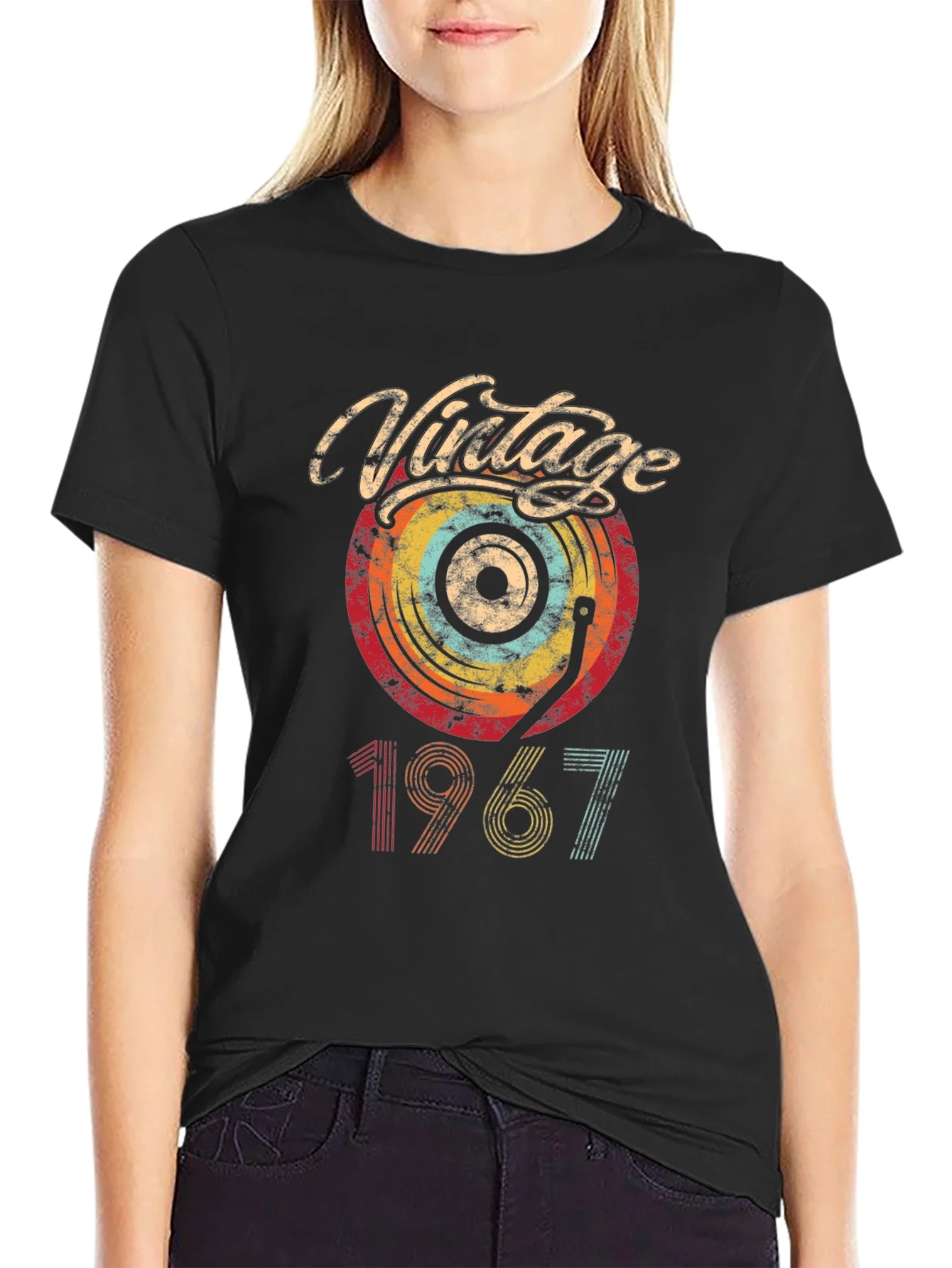 Vintage 1967 Retro Record Graphic Tee