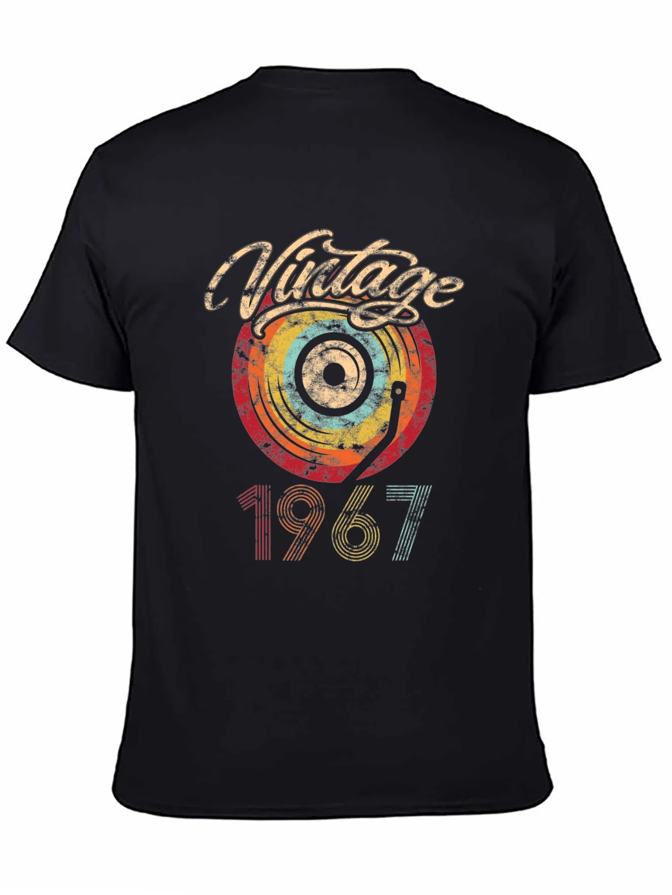 Vintage 1967 Retro Record Graphic Tee