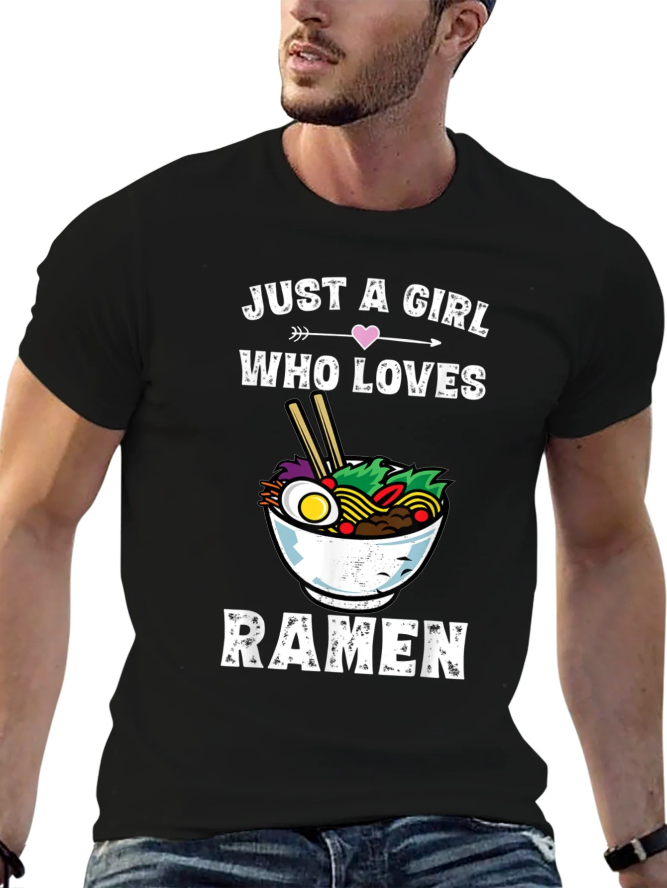 Just a Girl Who Loves Ramen T-Shirt
