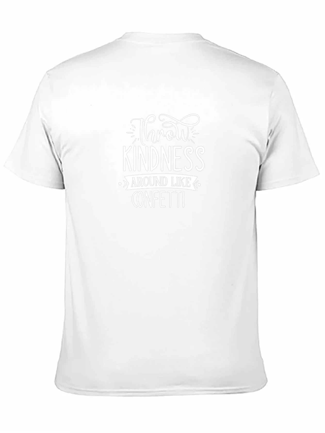 Kindness Confetti Black Graphic T-Shirt