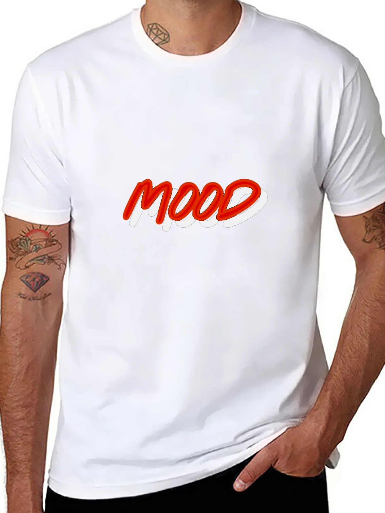 Mood Graphic T-Shirt - Black