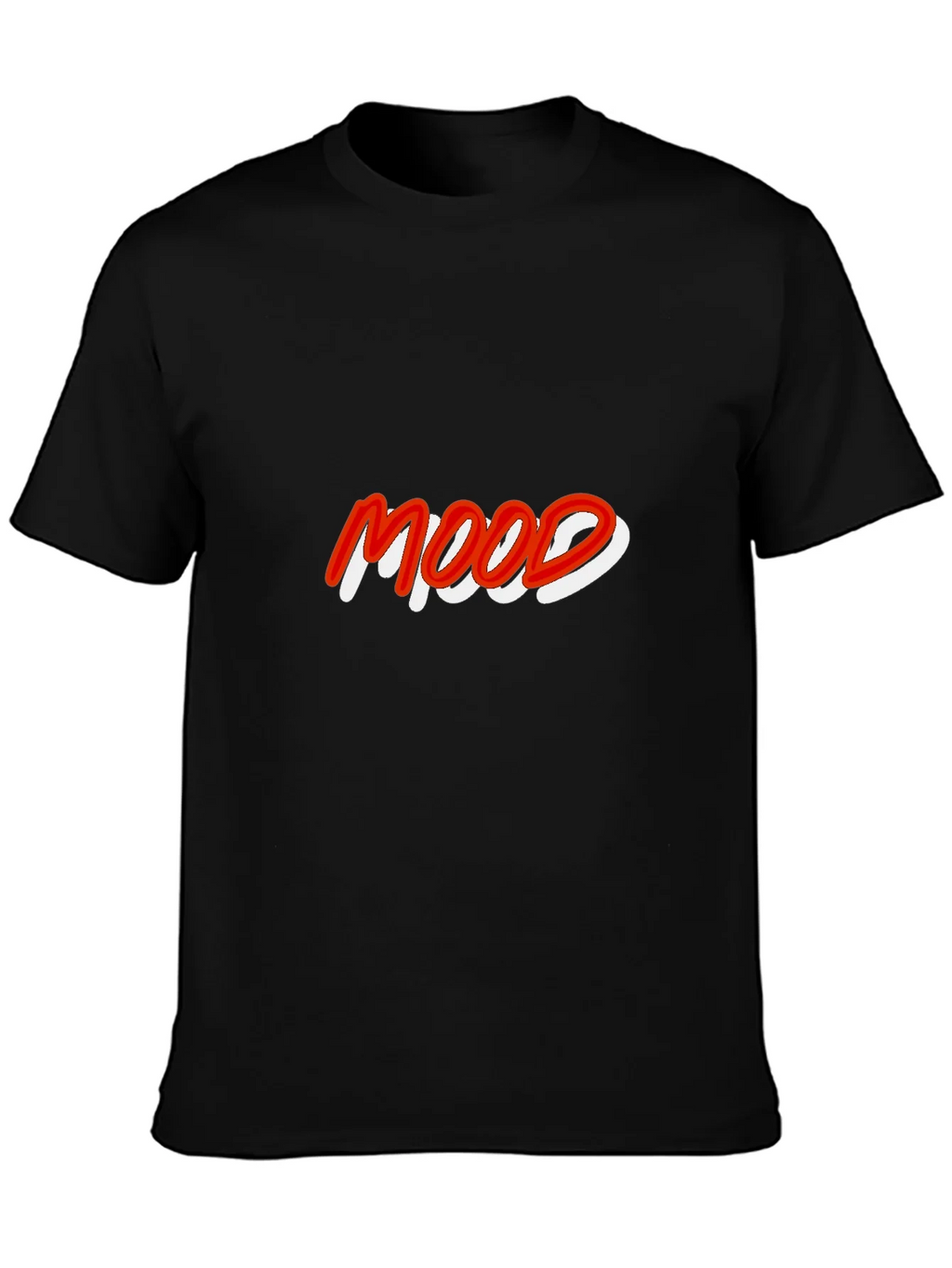 Mood Graphic T-Shirt - Black