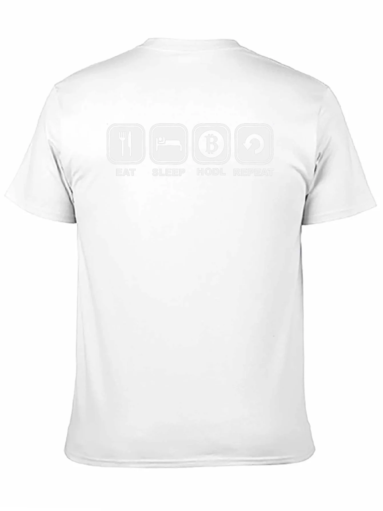 Eat Sleep HODL Repeat Black T-Shirt