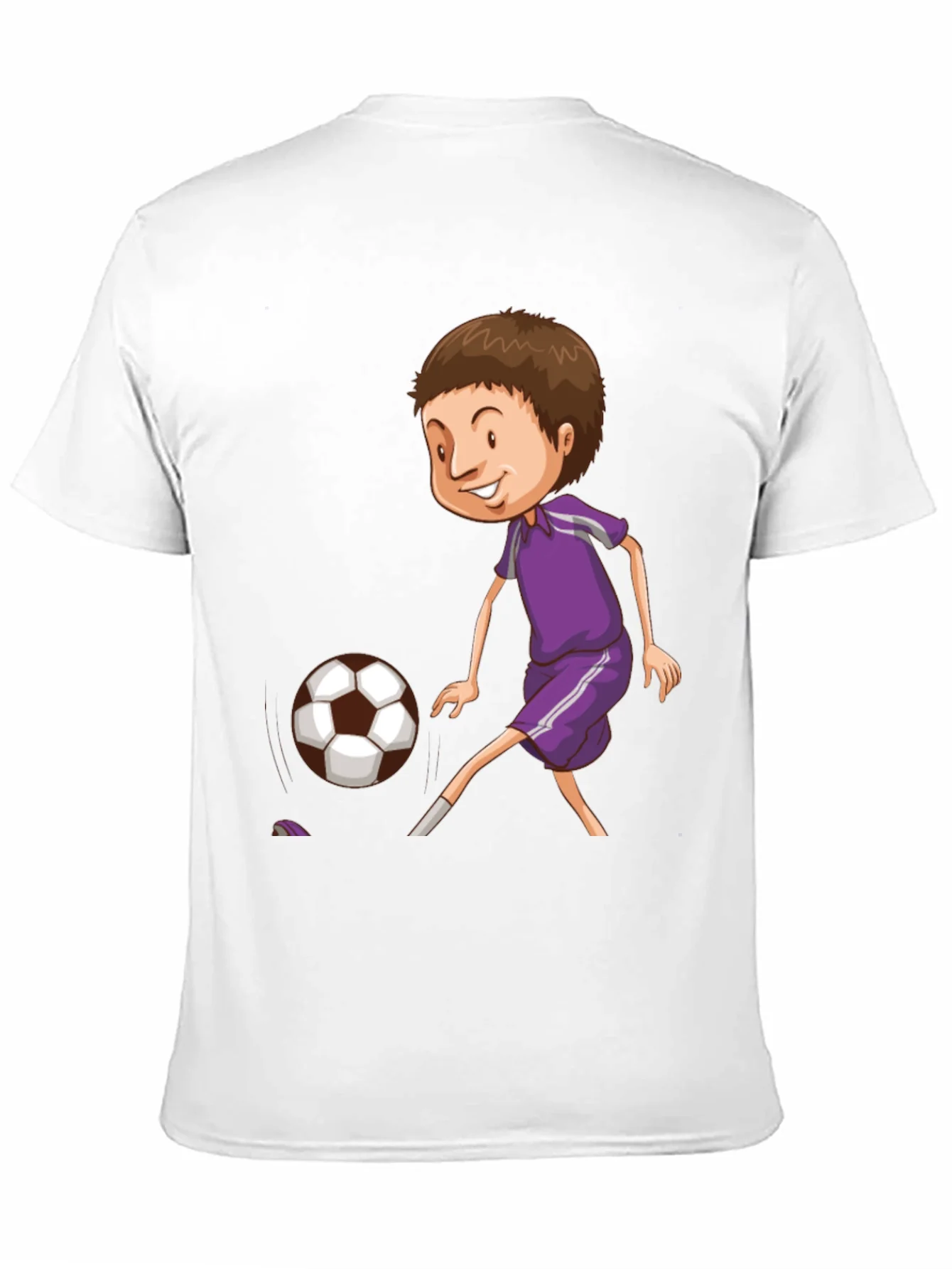 Soccer Player Graphic T-Shirt