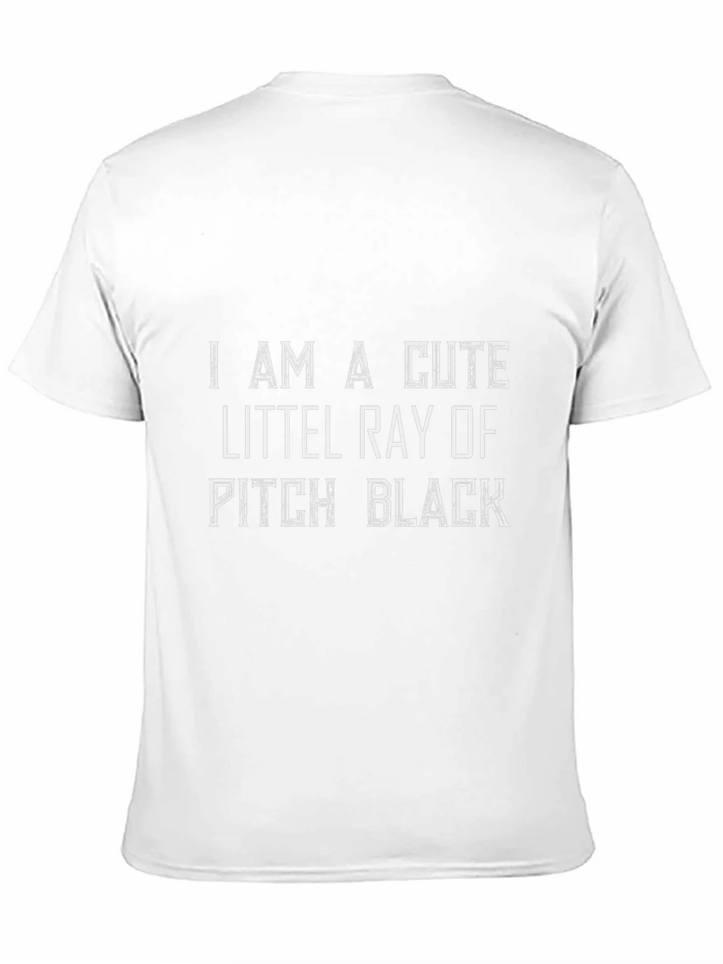 Cute Littel Ray of Pitch Black Graphic T-Shirt