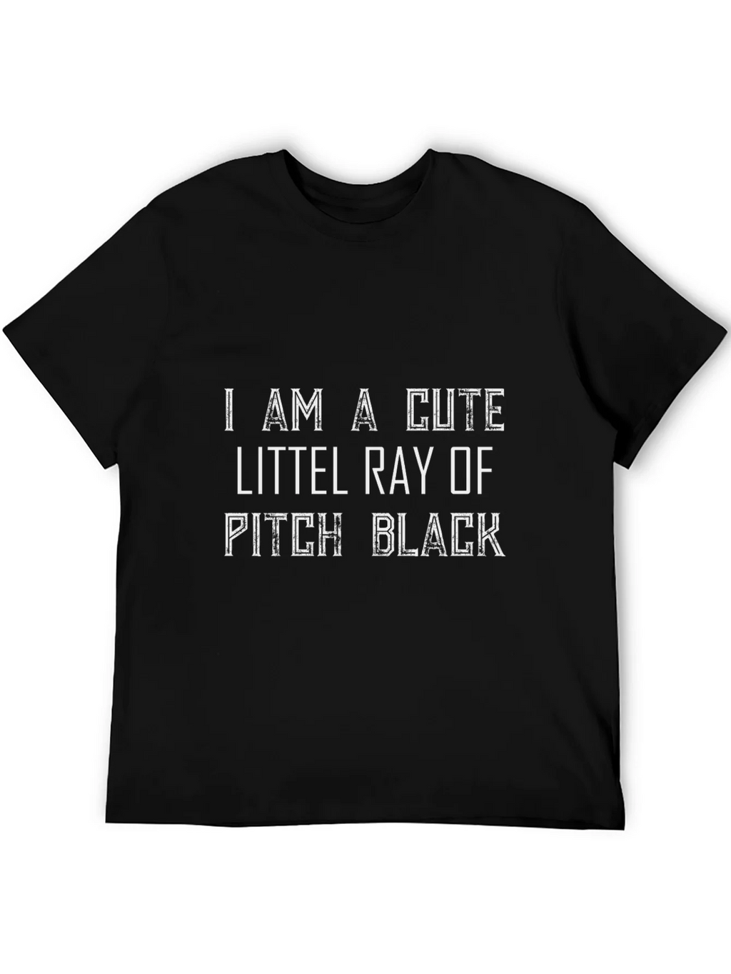 Cute Littel Ray of Pitch Black Graphic T-Shirt
