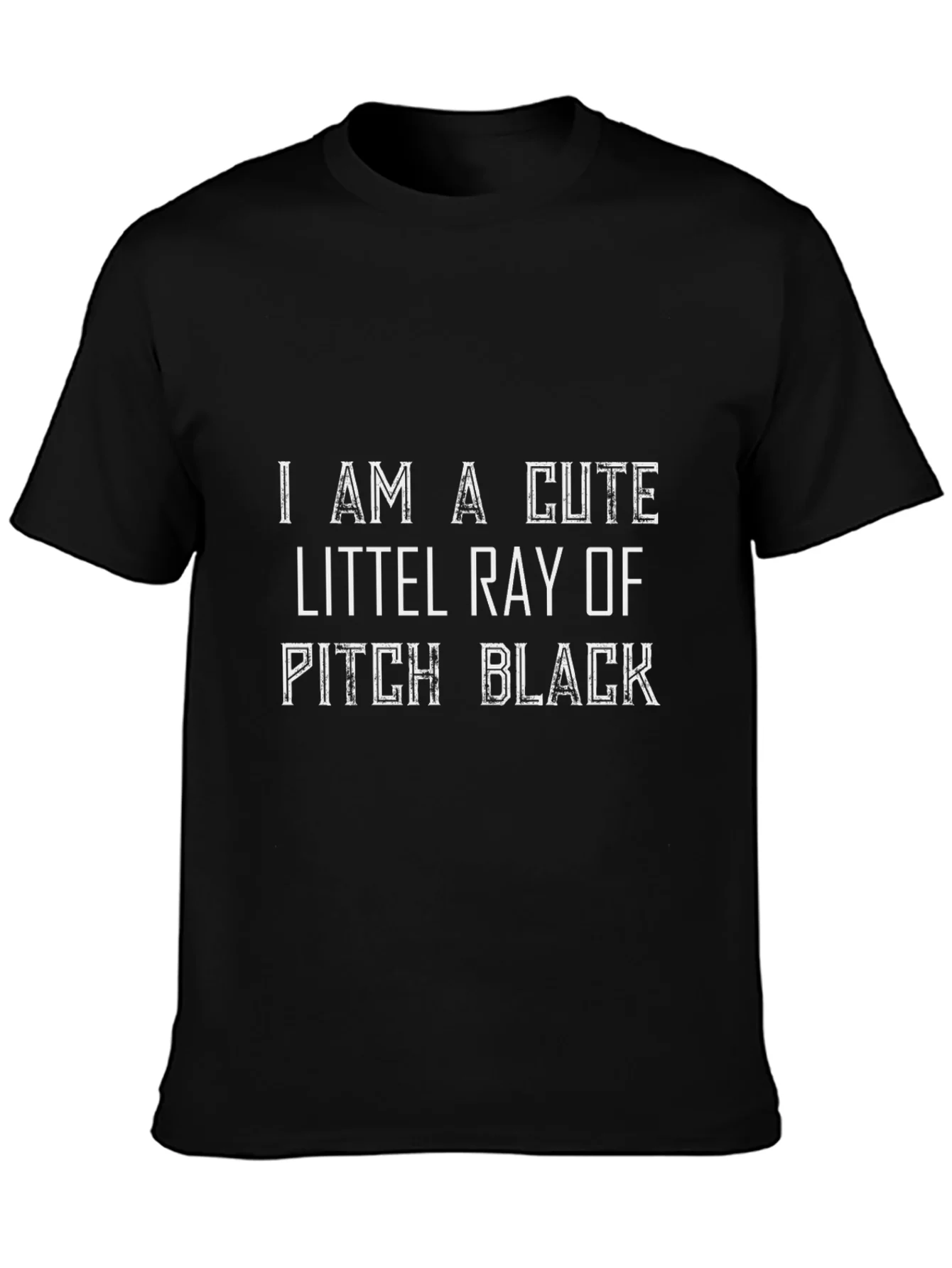 Cute Littel Ray of Pitch Black Graphic T-Shirt