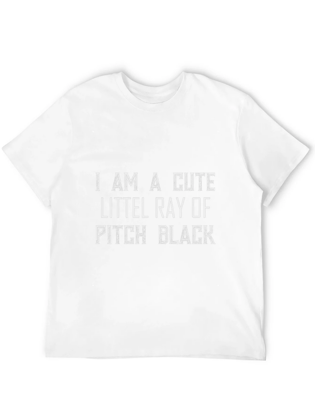 Cute Littel Ray of Pitch Black Graphic T-Shirt
