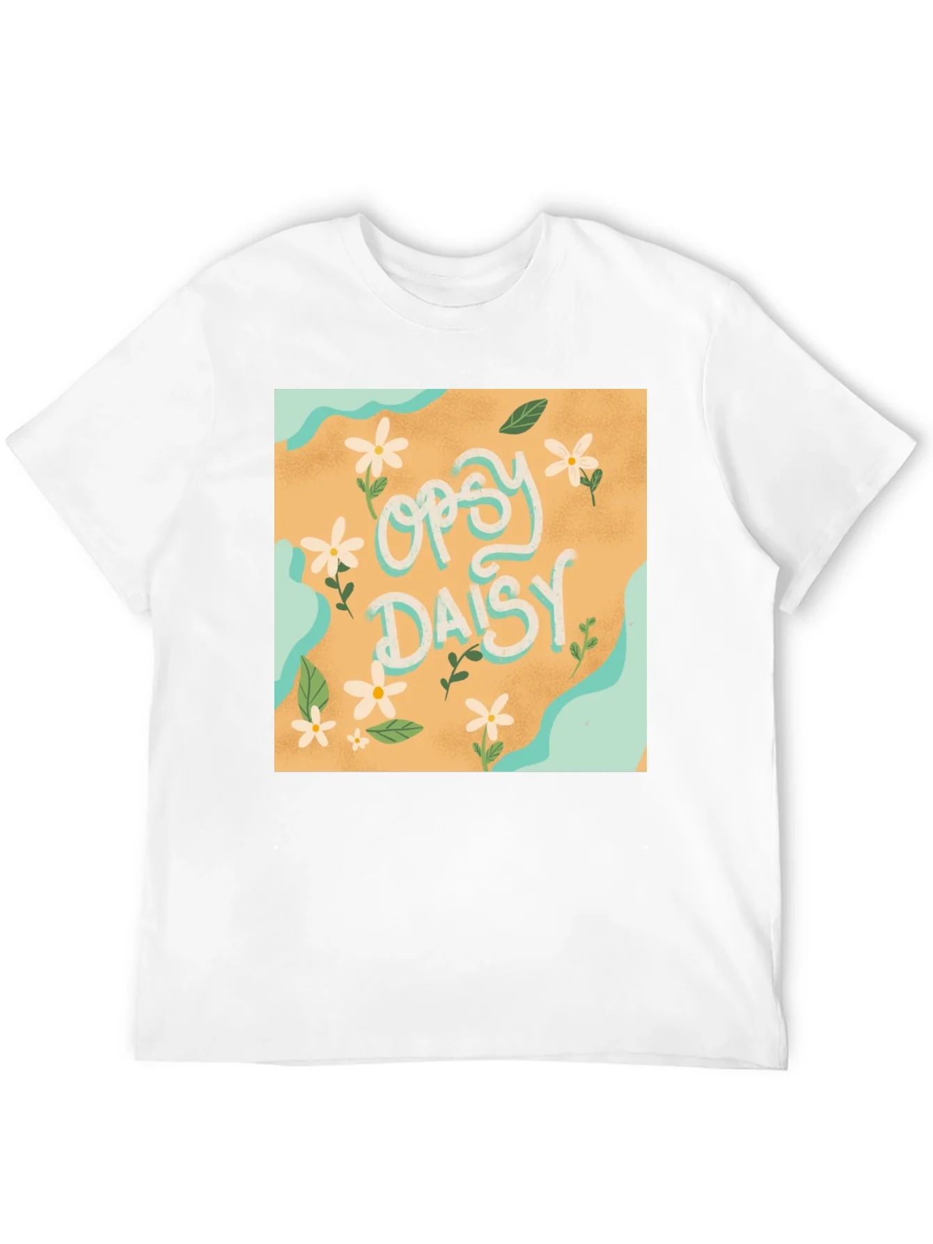 Oopsie Daisy Floral Graphic T-Shirt