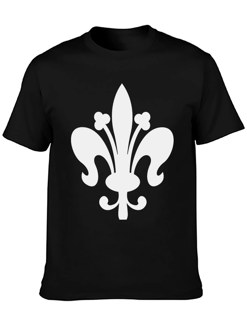Fleur-de-lis Graphic Tee - Black