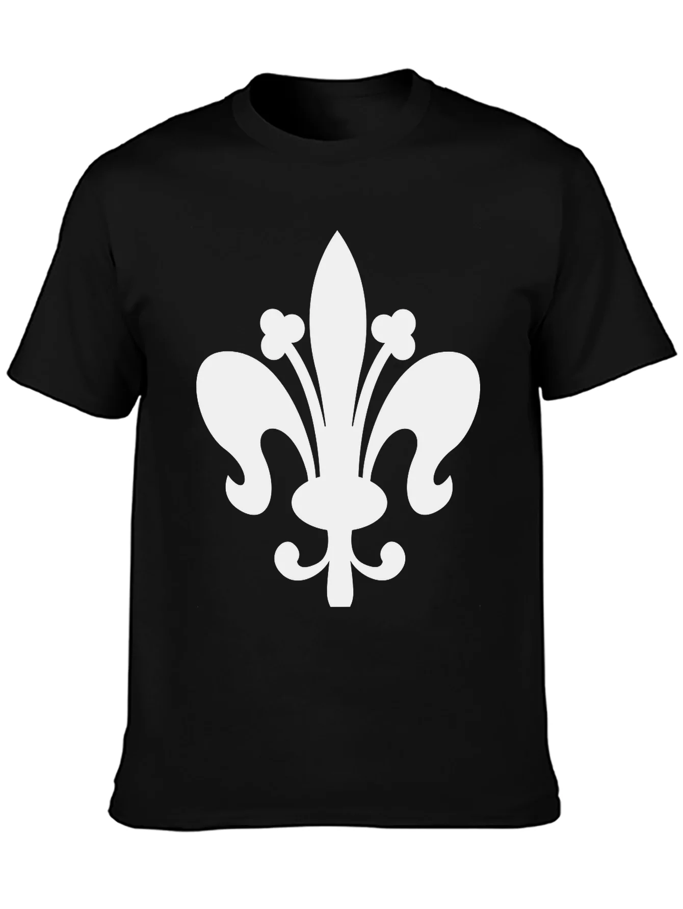 Fleur-de-lis Graphic Tee - Black