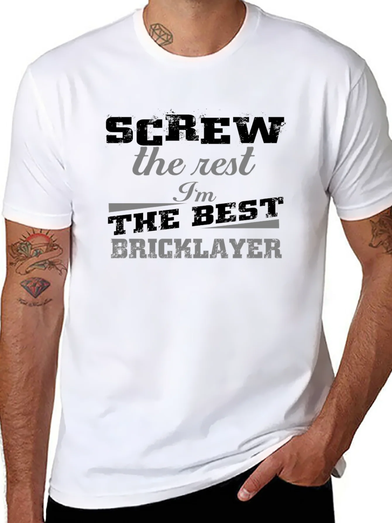 Screw the Rest Bricklayer T-Shirt