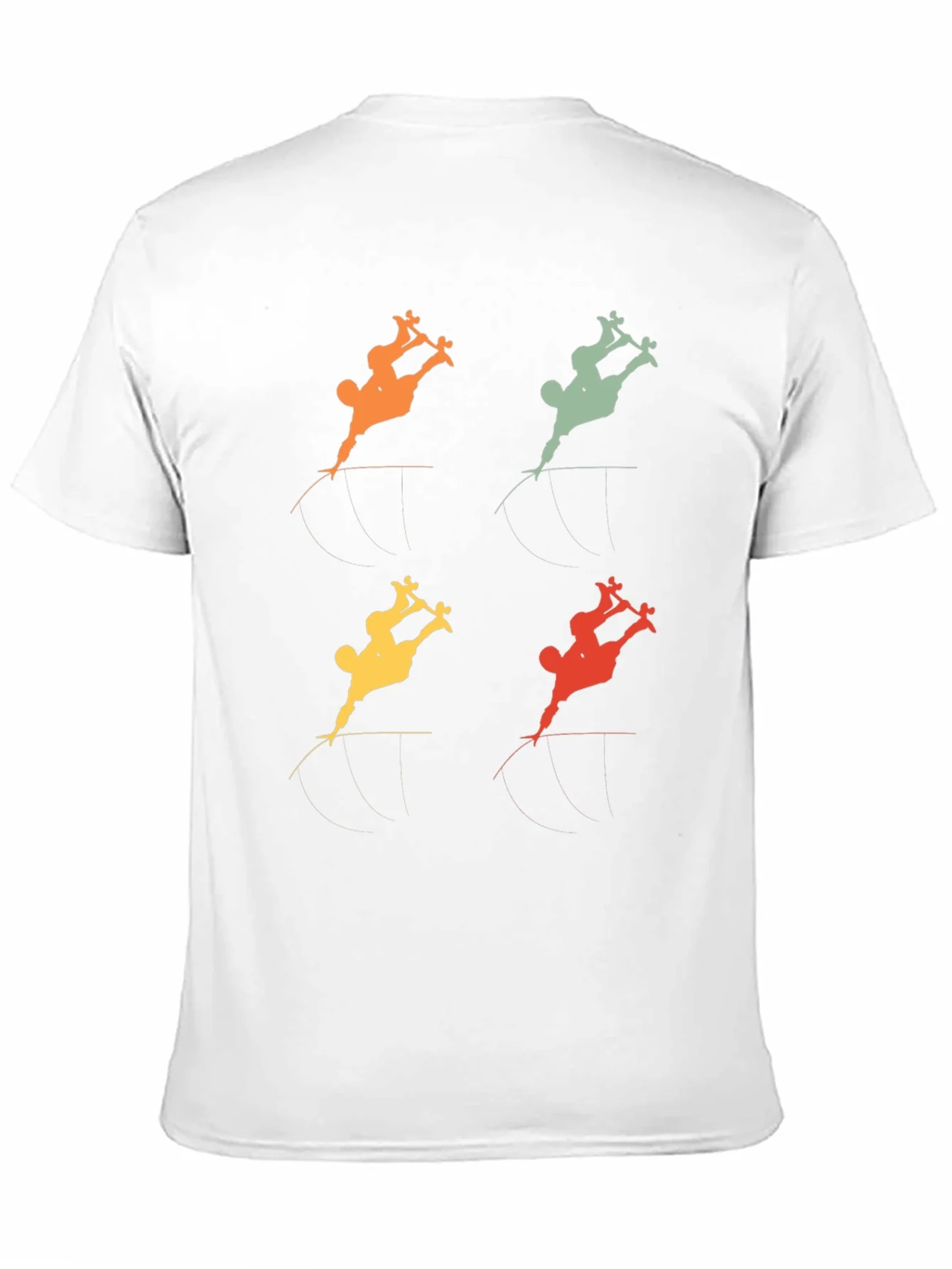Retro Skateboarder Tee - Vintage Style Graphic T-Shirt