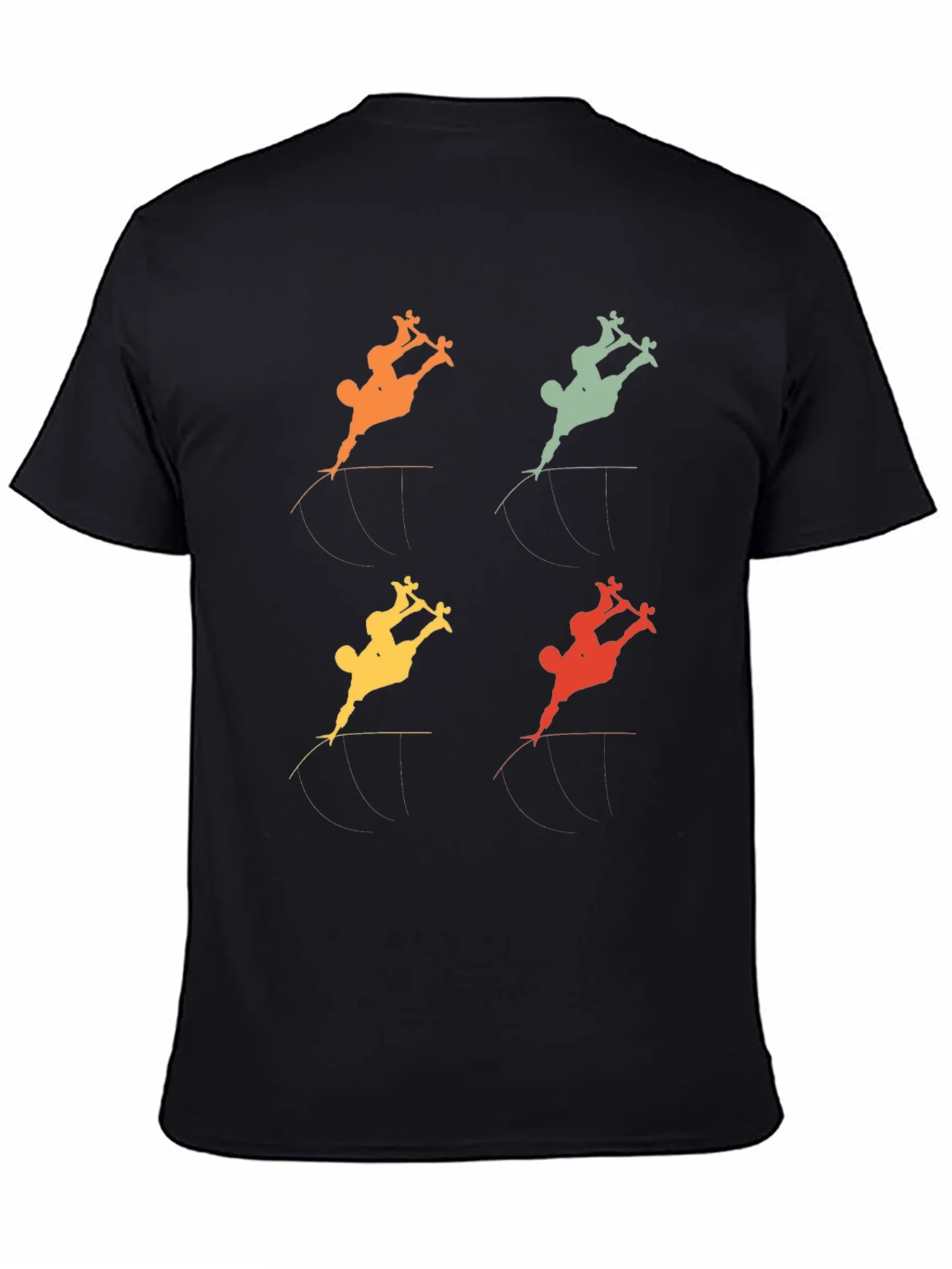 Retro Skateboarder Tee - Vintage Style Graphic T-Shirt