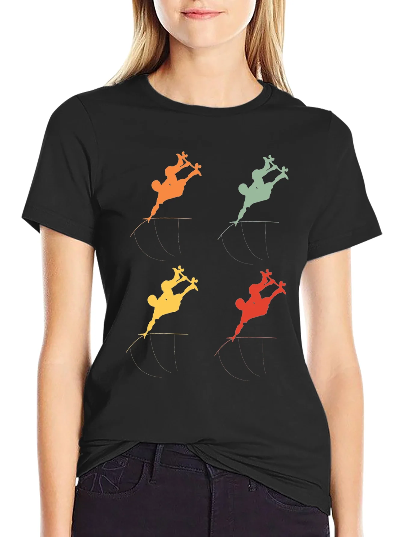 Retro Skateboarder Tee - Vintage Style Graphic T-Shirt
