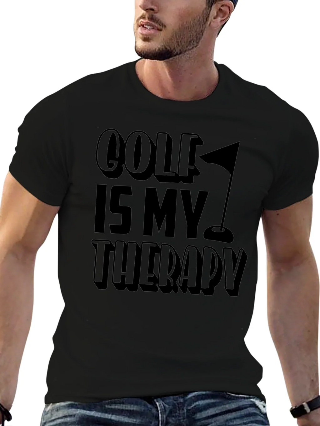 Golf is My Therapy T-Shirt