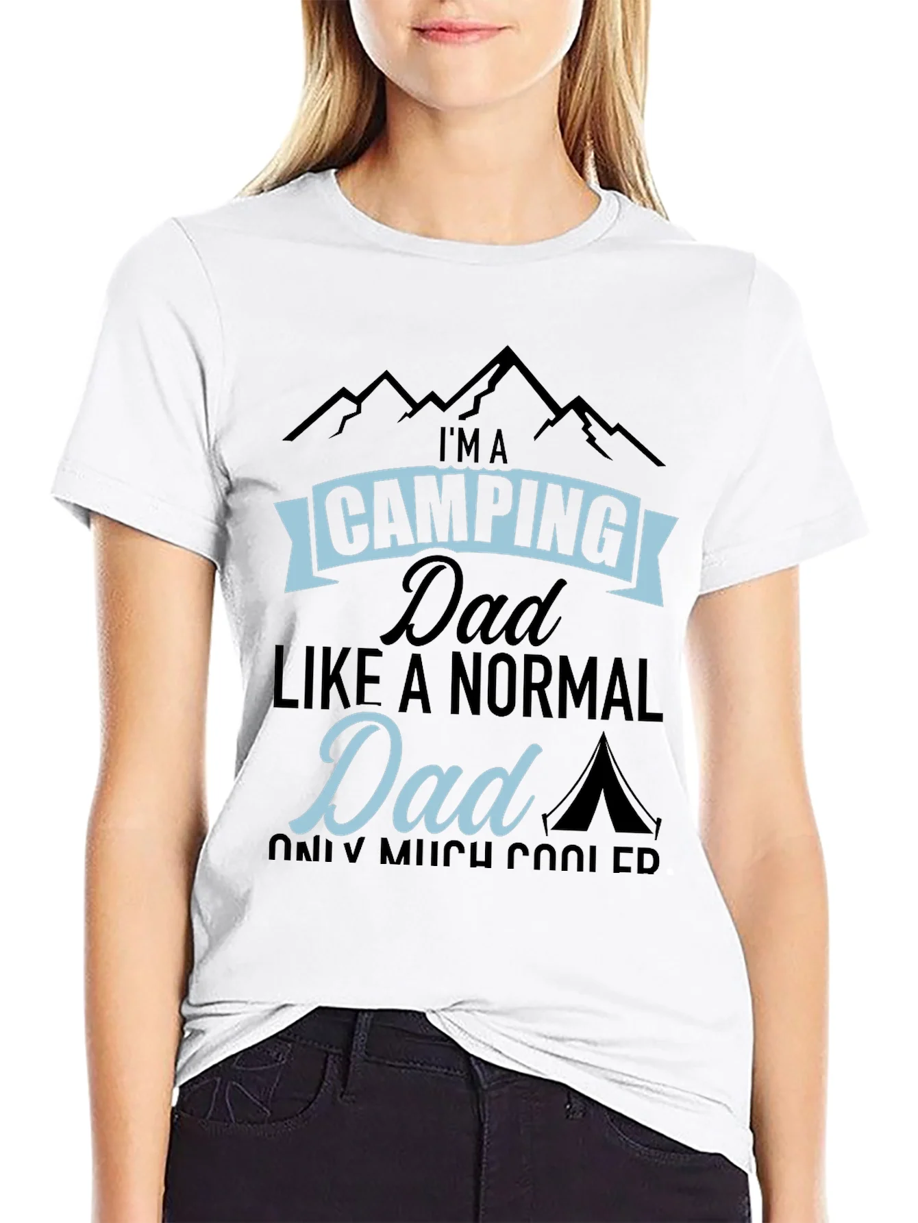 Camping Dad T-Shirt - Much Cooler Than Normal!