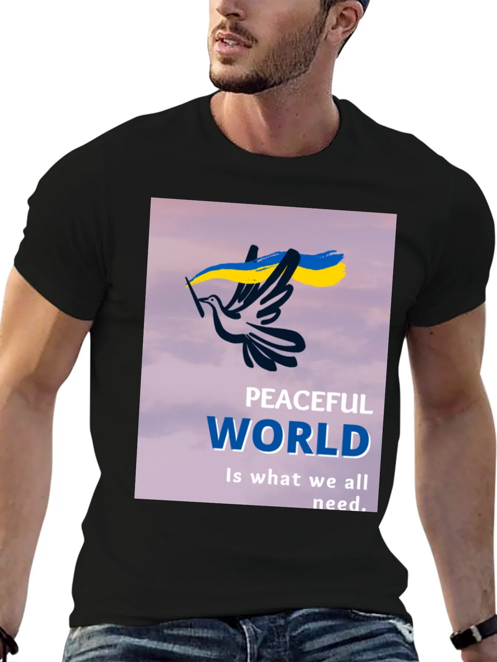 Peaceful World T-Shirt - Show Your Support