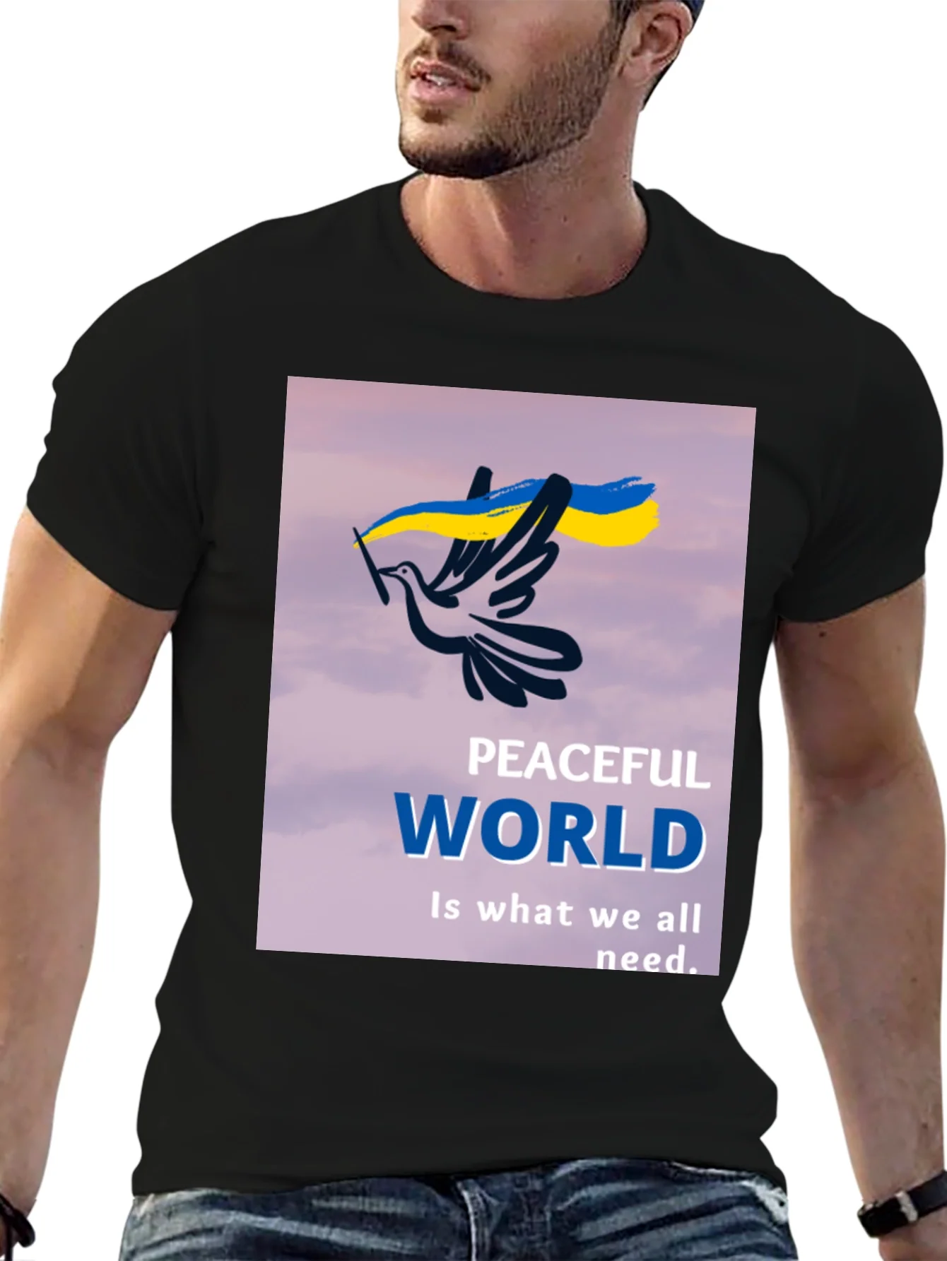 Peaceful World T-Shirt - Show Your Support