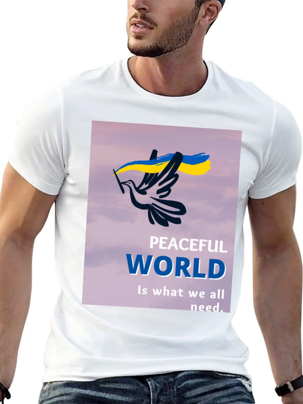 Peaceful World T-Shirt - Show Your Support