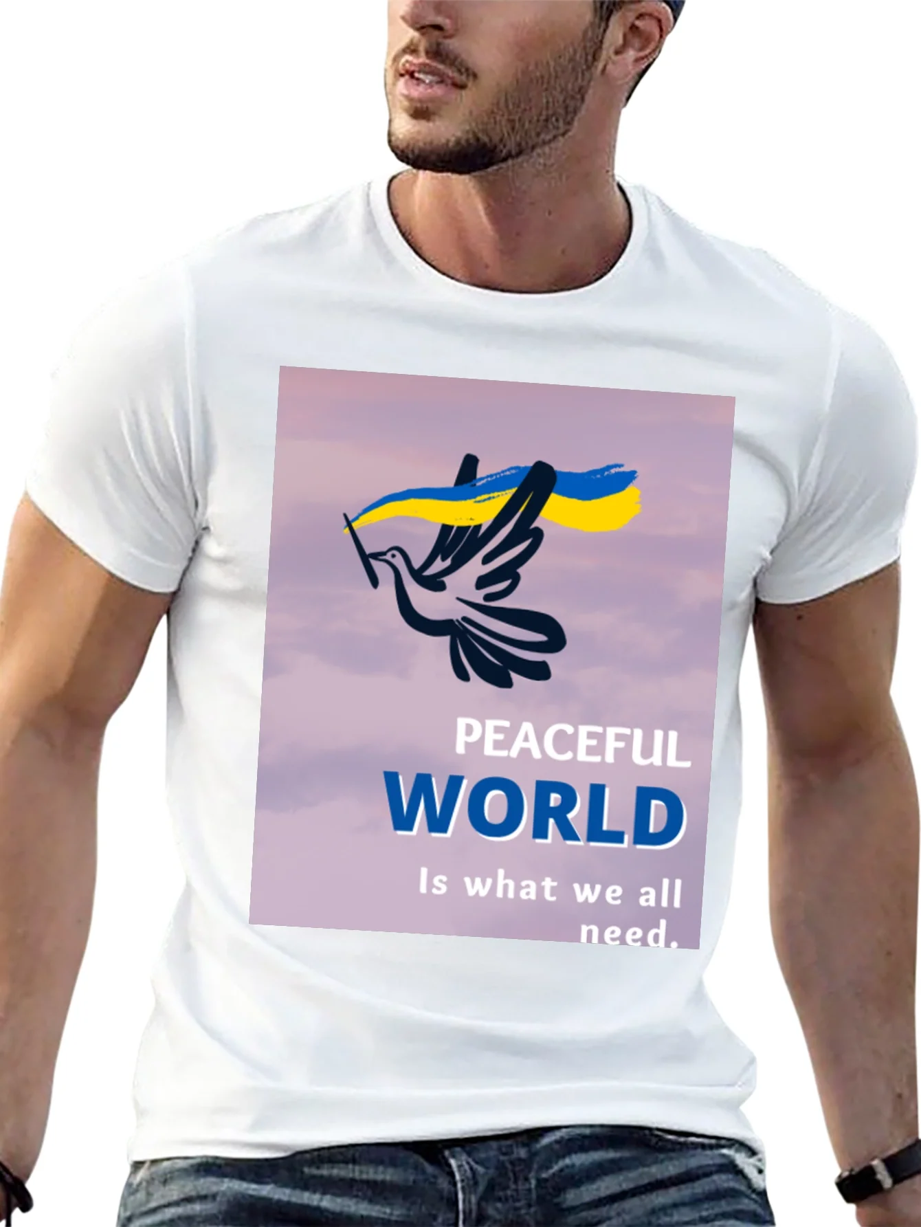 Peaceful World T-Shirt - Show Your Support