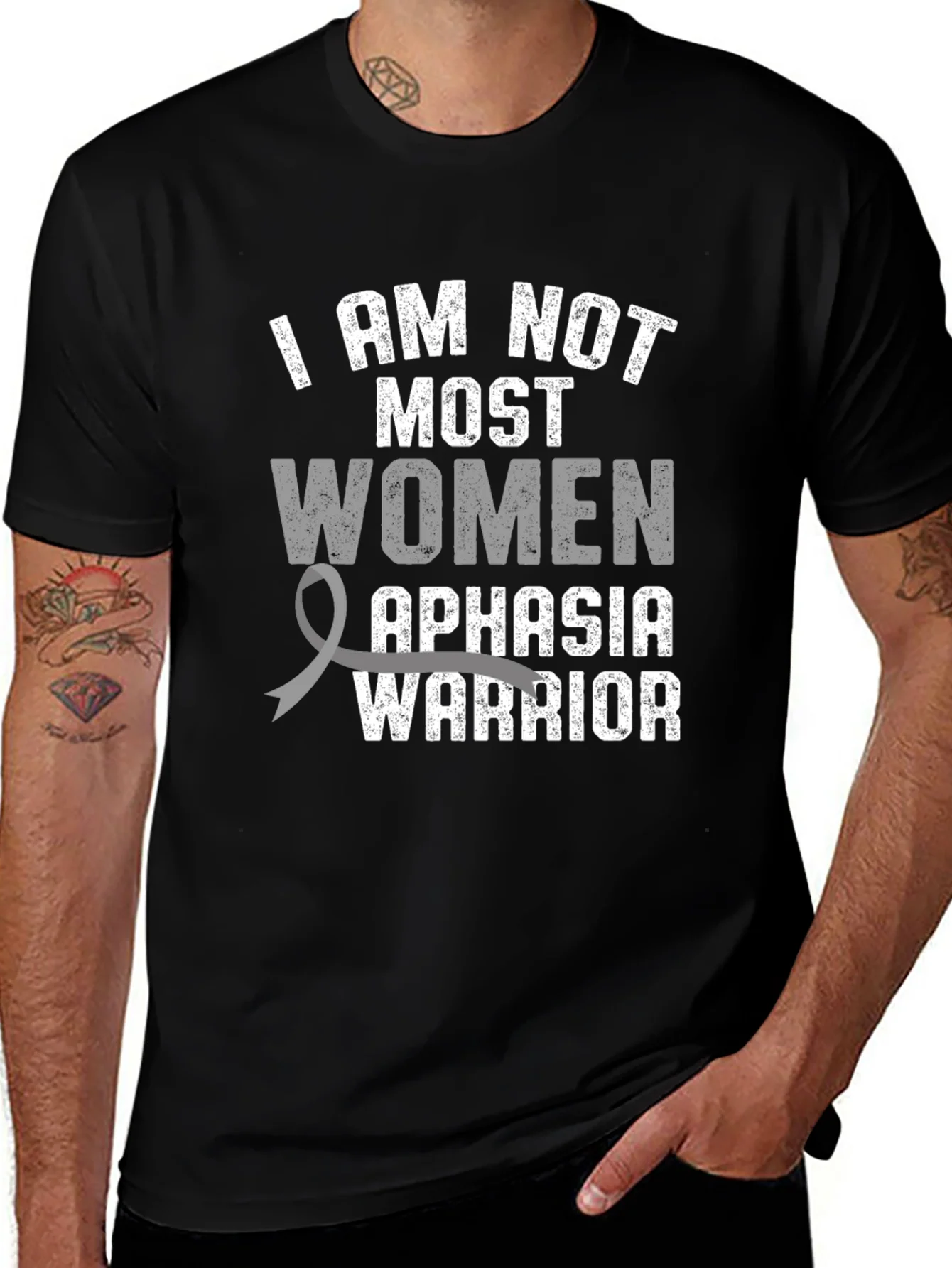 Aphasia Warrior T-Shirt - I AM NOT MOST WOMEN