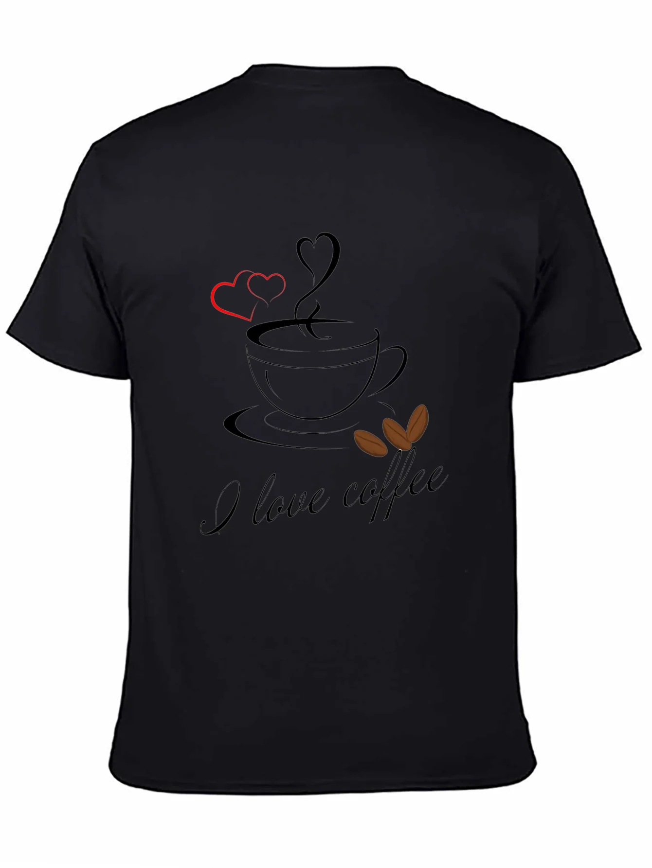 I Love Coffee Graphic Tee - Stylish & Comfortable!