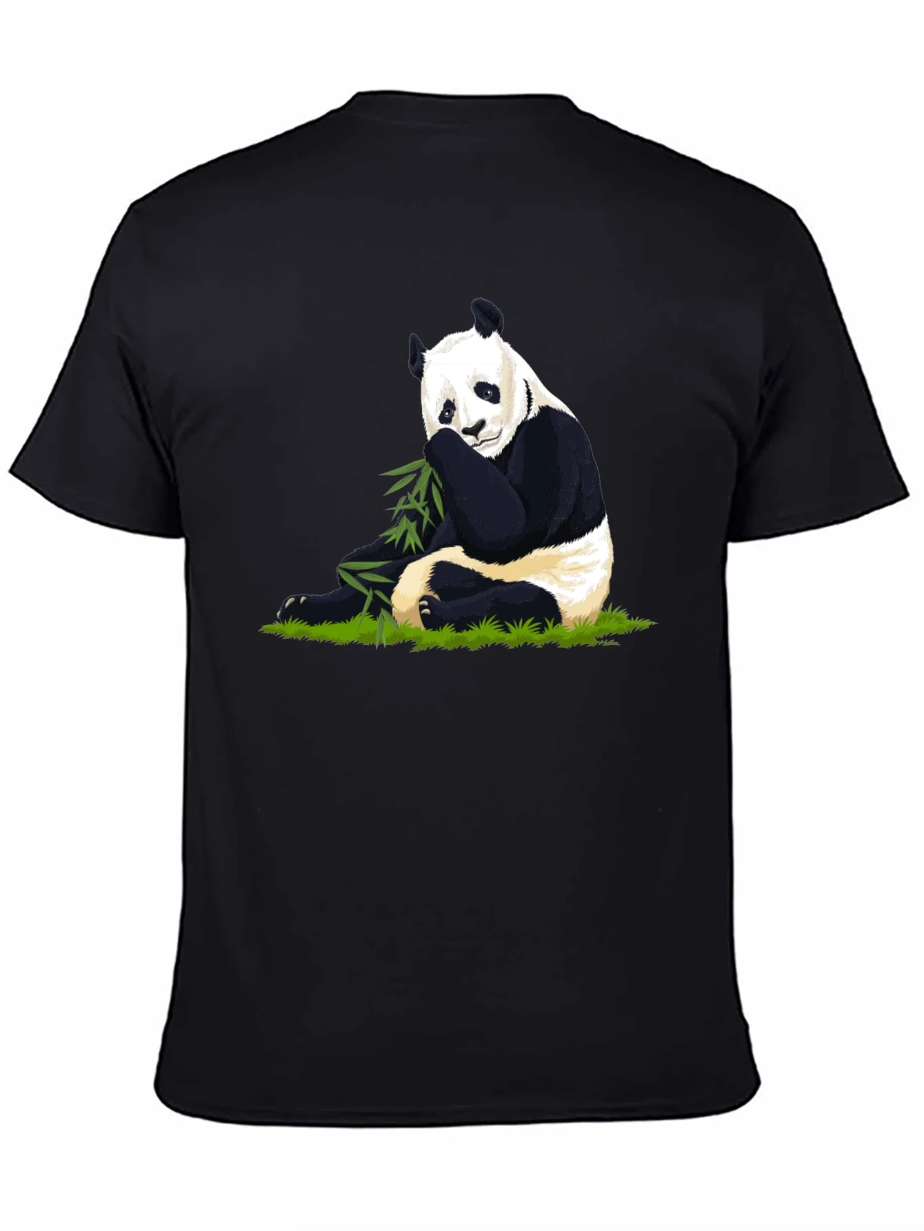 Panda Bamboo Graphic Tee - Soft Cotton Blend Comfort