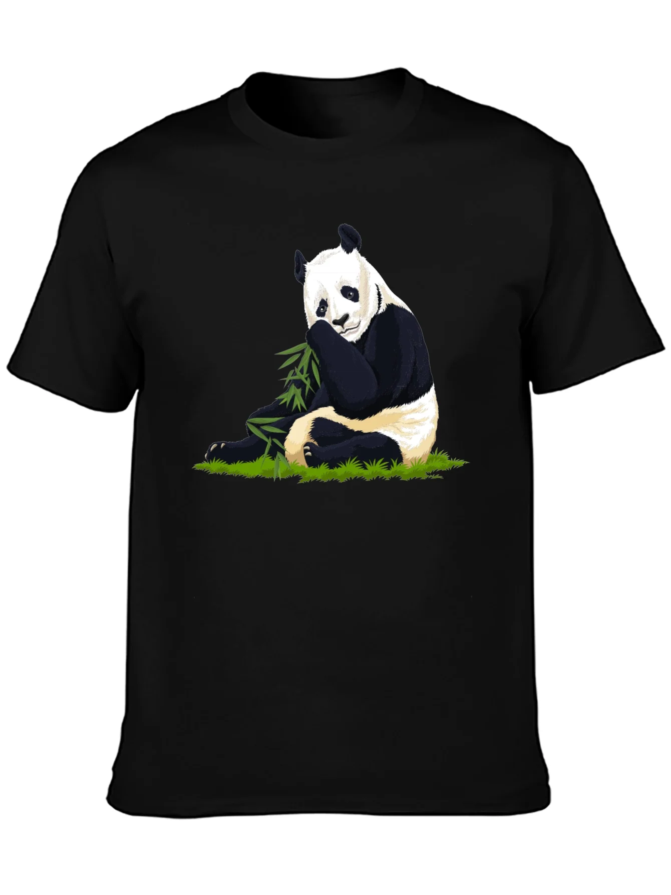 Panda Bamboo Graphic Tee - Soft Cotton Blend Comfort