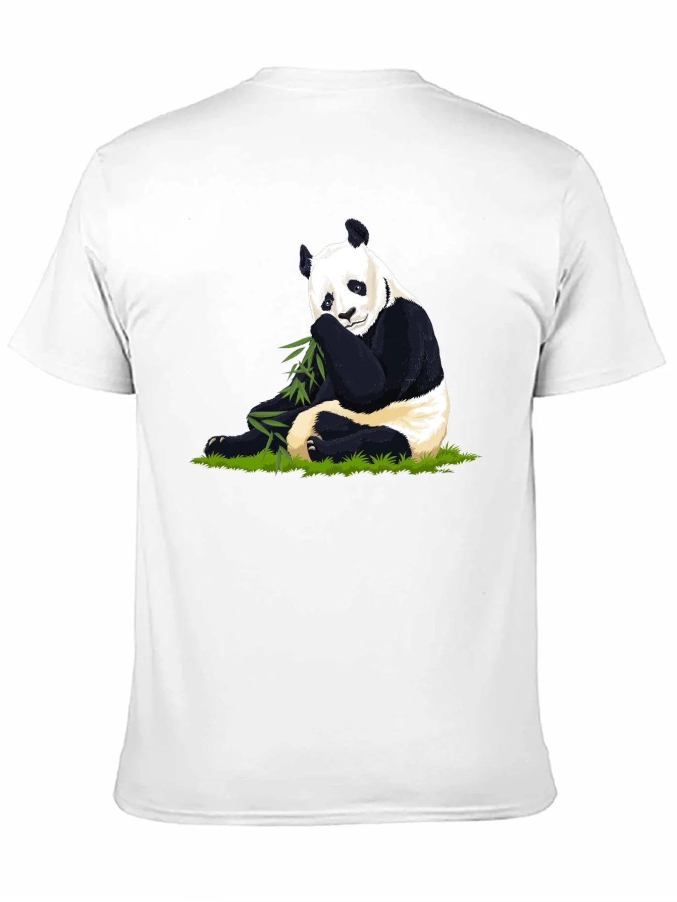 Panda Bamboo Graphic Tee - Soft Cotton Blend Comfort