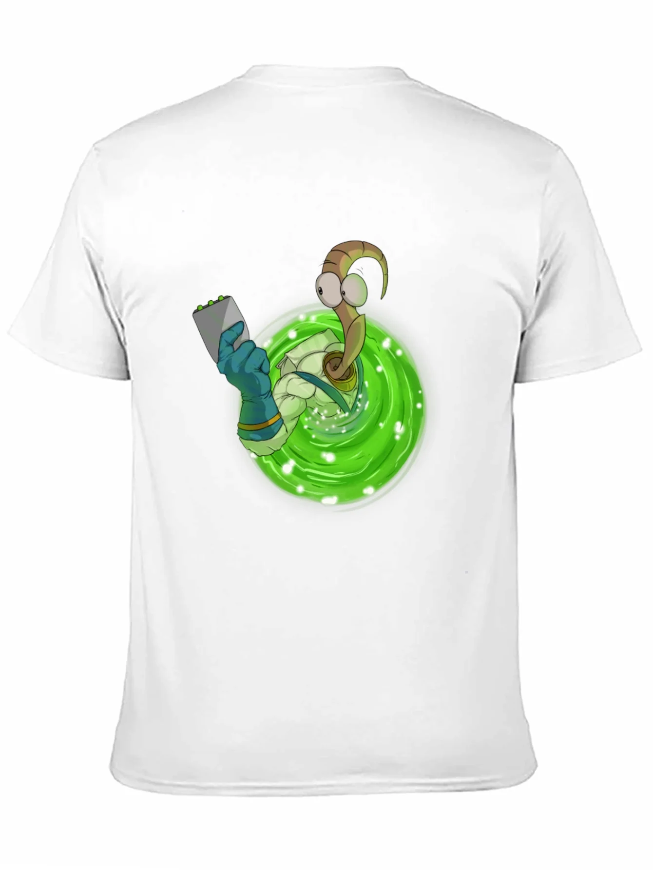 Earthworm Jim Portal T-Shirt - Black Graphic Tee