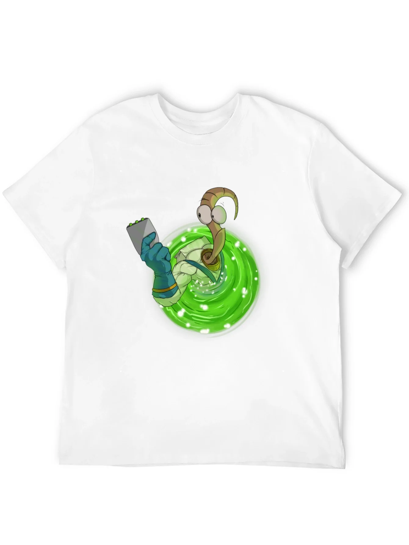 Earthworm Jim Portal T-Shirt - Black Graphic Tee