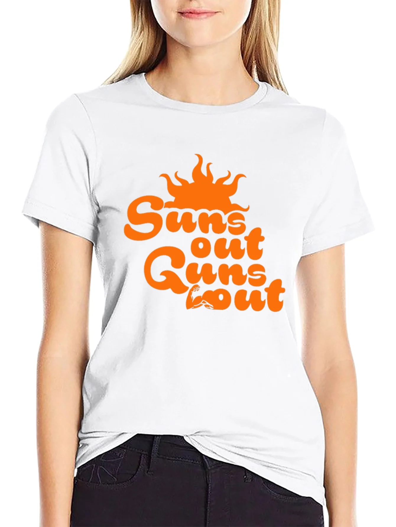 Suns Out Guns Out Graphic T-Shirt