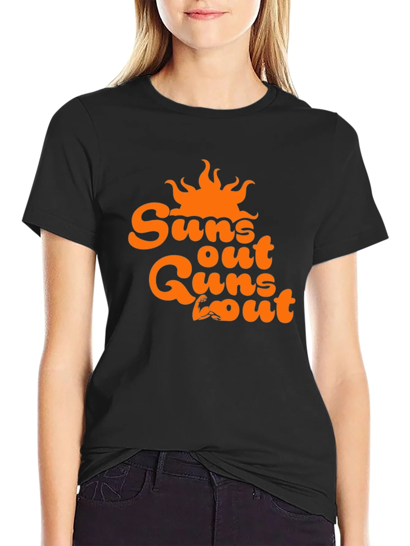 Suns Out Guns Out Graphic T-Shirt