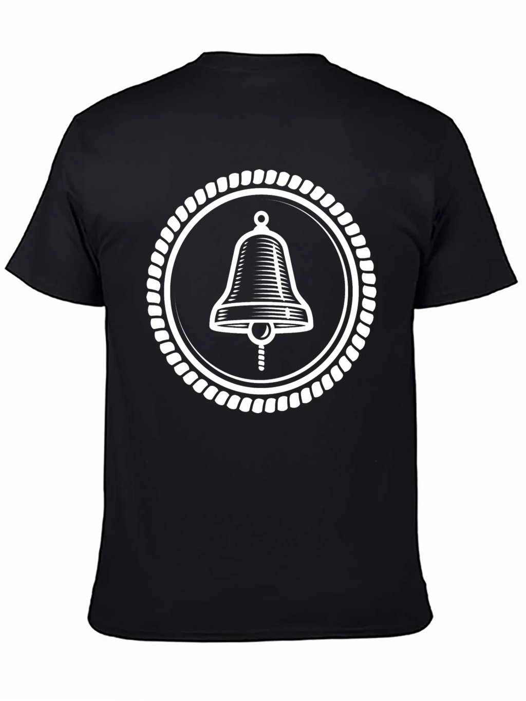Rope Circle Bell Graphic T-Shirt