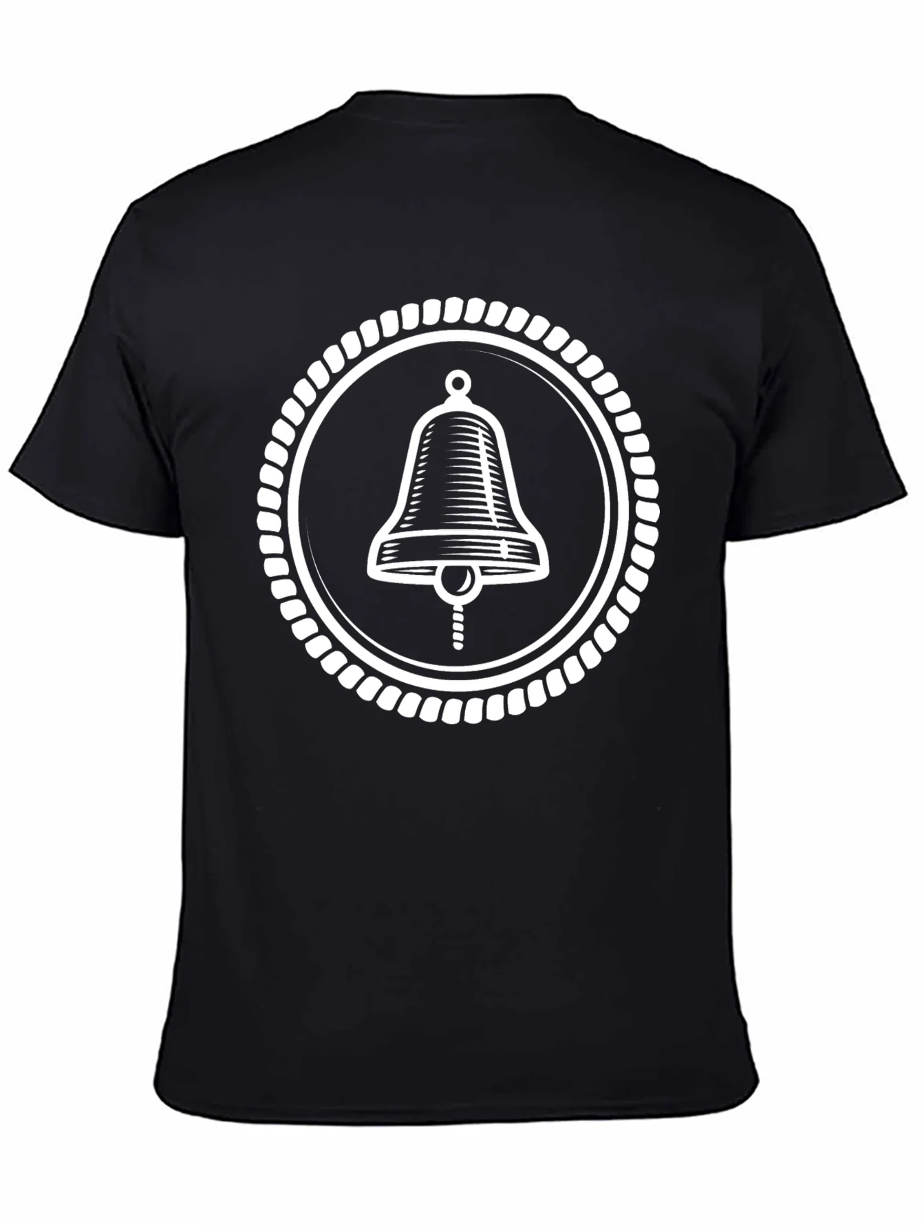 Rope Circle Bell Graphic T-Shirt