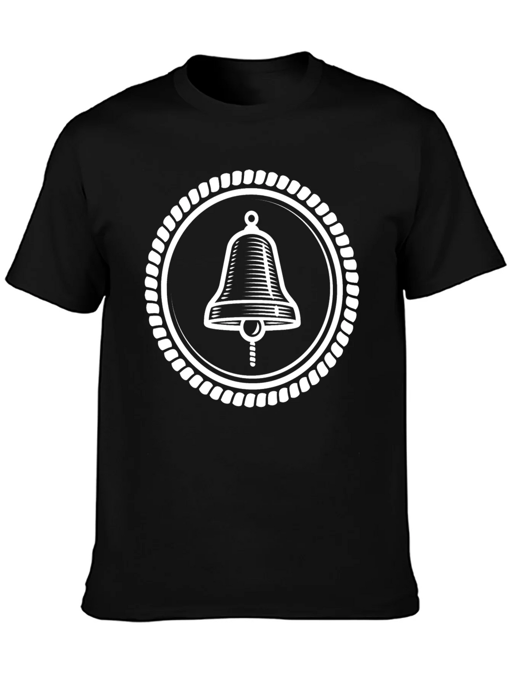 Rope Circle Bell Graphic T-Shirt